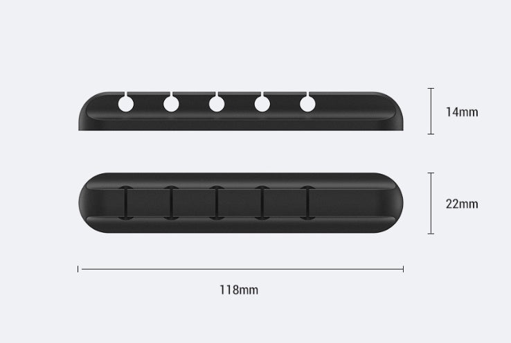 Silicone storage cable management cable clamp Good Find Store