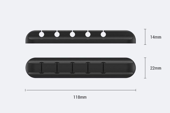 Silicone storage cable management cable clamp Good Find Store